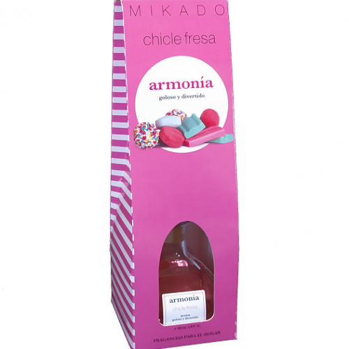 Αρωματικό Χώρου Diffuser με Sticks Κωνικό Chicle Fresa 100ml 