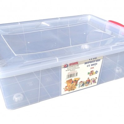 Κουτί Αποθήκευσης Multy Box με Ρόδες 38lt