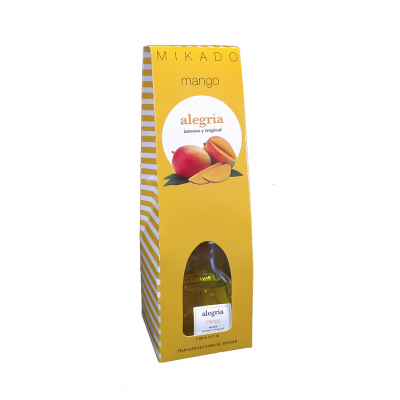 Αρωματικό Χώρου Diffuser με Sticks Κωνικό Mango 100ml