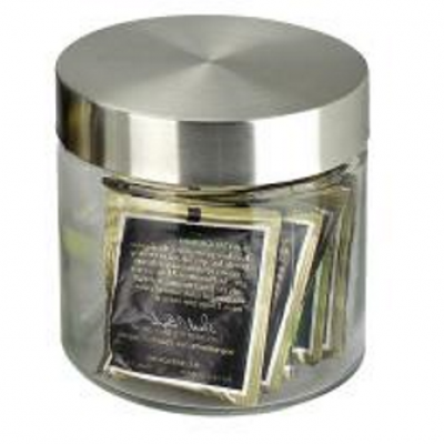 Βάζο Γυάλινο με Inox Καπάκι 850ml