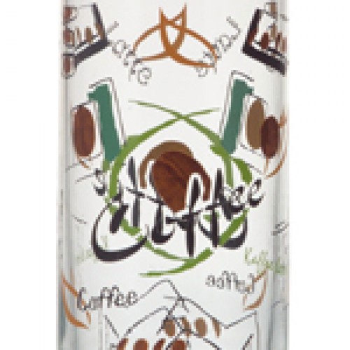 Ποτήρι Frappe Ντεκόρ 3τεμ.