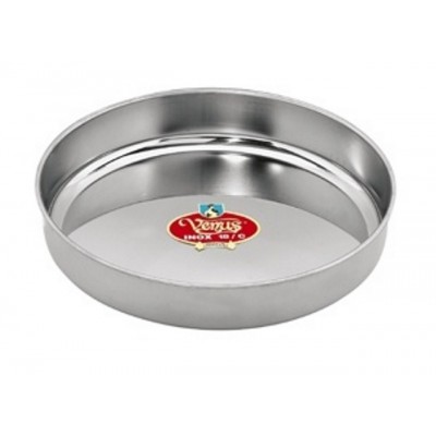 Ταψί Inox Στρογγυλό 18/C Νο44 (44cm)