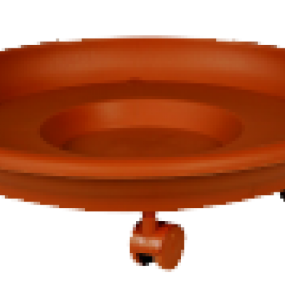 Πιάτο Γλάστρας TERRACOTTA με Ρόδες Νο272