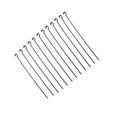 Σουβλί Πλακέ Inox 30cm 12τεμ.