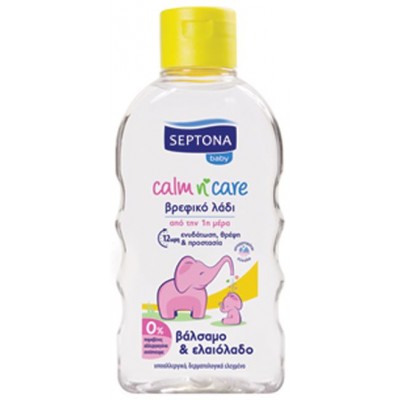 Λάδι Βρεφικό Septona Βάλσαμο & Ελαιόλαδο 200ml (-1.30€)