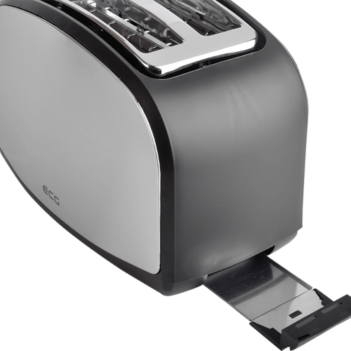 Φρυγανιέρα ECG 2 Θέσεων Inox ST968 900W