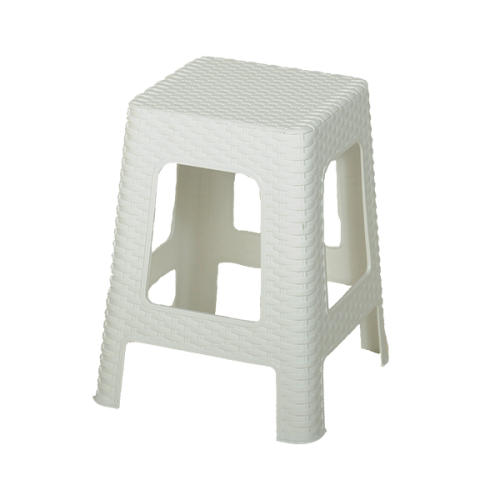 Σκαμπώ Rattan Λευκό