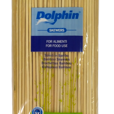 Καλαμάκι Bamboo για Σουβλάκια 24cm x 4mm   200τεμ.